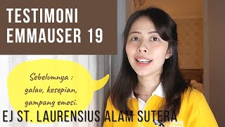 TESTIMONI EMMAUSER ANGKATAN 19 EJ PAROKI ALAM SUTERA GEREJA ST LAURENSIUS [upl. by Arianne]