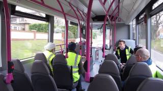 First ever ride aboard new First Essex Volvo 7900 Hybrid 69913 BV13 ZBU  part 3 [upl. by Bobbi]