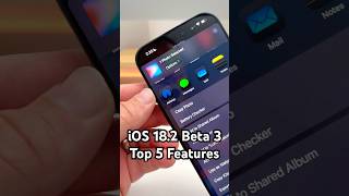 iOS 182 Beta 3 is Here  Top 5 Features [upl. by Ahsikin]