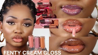 NEW FENTY GLOSS BOMB HEAT HOT CHERRY [upl. by So]