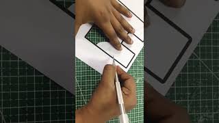 How to cut paper using cutter pen papercutting papercutout diy shorts youtubeshorts diycrafts [upl. by Jamel74]