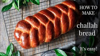 How to Make Easy Challah Bread [upl. by Meerak397]