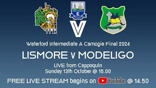 Lismore v Modeligo  Waterford Intermediate A Camogie Final 2024 [upl. by Bertle145]