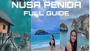 THE BEST OF NUSA PENIDA BALI🏖️ NUSA PENIDA travel Guide  EVERYTHING to know before you go😊🌴 [upl. by Aisan897]