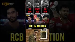 Rcb always upsets his fans in Auction rcb ipl shortfeed cricket iplauction [upl. by Jonell]