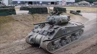 WW2 Tanks From the Tankfest 2018 Press Area [upl. by Einaffyt]