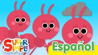 Las Hormigas Marchan De Una En Una  Canciones Infantiles  Super Simple Español [upl. by Nilya712]