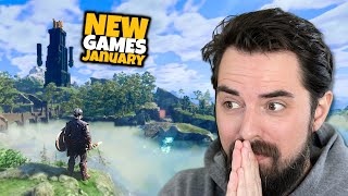 11 Best NEW Games To Play In January 2024 [upl. by Karlis]