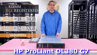 HP ProLiant DL380 G7 Server Memory Spec Overview amp Upgrade Tips  How to Configure the System [upl. by Salem]