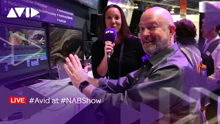 AVID NABSHOW LIVE ⏩ Michael Krulik shows Media Composer 2019 [upl. by Nance]