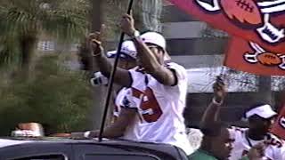 Tampa Bay Buccaneers Super Bowl Victory Parade 2003 [upl. by Einaj]