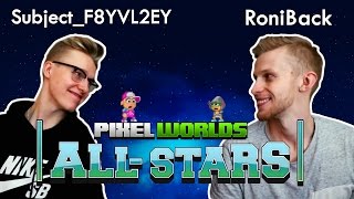 RoniBack amp Miklu  Part 13  Pixel Worlds AllStars  Episode 2 [upl. by Baptista]