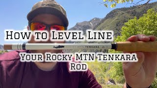 Rocky MTN Tenkara Level Line Setup [upl. by Bryner]