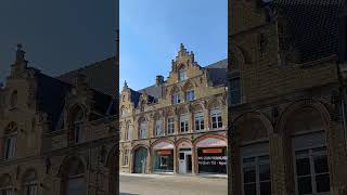 Ypres town centre Belgium 🇧🇪 near north France 🇫🇷 535pm 28 Aug 2024 [upl. by Eibreh400]