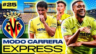 UN EQUIPAZO BRUTAL al que no le persigue la suerte  FIFA 22 Modo Carrera Express Villarreal 25 [upl. by Lonnard]