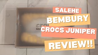 Salehe Bembury x Crocs Juniper  Tahini Review [upl. by Assilram242]