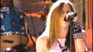 Avril Lavigne  Complicated live in mtv vmas 2002 [upl. by Vin476]