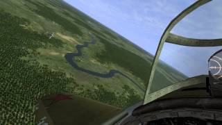 IL2 Sturmovik 1946  I16 Polikarpov vs BF109 [upl. by Yhcir]