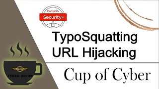 CUP OF CYBER  TypoSquatting [upl. by Bea]