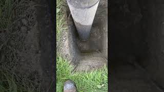 hydrovac excavation satisfying satisfyingvideo oddlysatisfying asmr operator excavator up [upl. by Nojram]