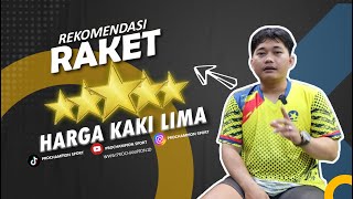 REVIEW ini dia Raket ⭐⭐⭐⭐⭐ Harga KAKI LIMA quotLINING COMBAT Z8quot🤩🤩 [upl. by Oigimer]