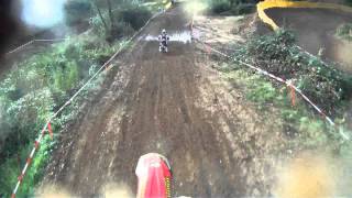 HELMET CAM Peter Wilden Honda CR 125 2Stroke  Weilerswist [upl. by Hymen]