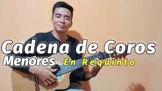 Cadena de COROS MENORES en Requinto 🎸 [upl. by Hutson]