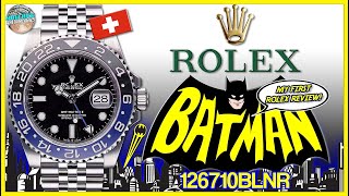 My First Ever Rolex Review  Rolex GMT Master II Batman 126710BLNR [upl. by Myrle]