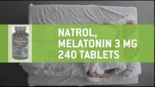 Natrol Melatonin 3mg  A Natural Nightcap [upl. by Anidualc504]