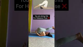 How to do Halasanayoga halasana health fitness youtube ess [upl. by Friedland399]