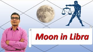 Moon in Libra Traits and Characteristics  Vedic Astrology [upl. by Aremat]