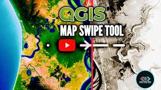 QGIS Map Swipe Tool [upl. by Olsen]