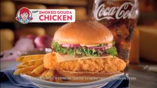 Wendys Commercial 2014 Smoked Gouda Chicken Sandwich [upl. by Lundberg]