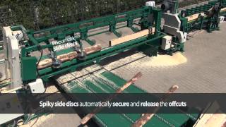 WoodMizer SLP2 Smart Log Processing Line [upl. by Dwain]