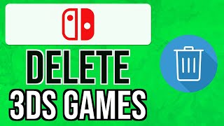 How to DELETE 3DS GAMES  Uninstall Homebrew 3DS 2024 [upl. by Nyladgam]