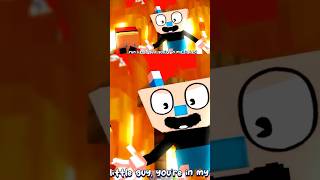 Cuphead in MINECRAFT Song Part 2 🎶 [upl. by Bolling]