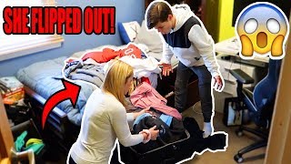 DROPPING OUT OF SCHOOL PRANK ON MOM FREAKOUT [upl. by Treva]