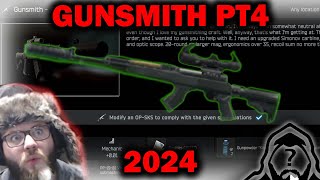 Gunsmith Part 4  Patch 015 Guide 2024  Escape From Tarkov [upl. by Aneerhs]