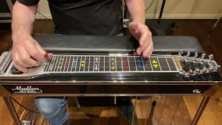 How The Pros Tune C Pedal Using Unison Harmonics and By Ear E9th Pedal Steel Guitar [upl. by Korman]