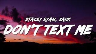 Stacey Ryan Zai1k  Dont Text Me When Youre Drunk Lyrics quotplease dont text me when youre drunkquot [upl. by Emolas]