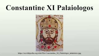 Constantine XI Palaiologos [upl. by Eldreda954]