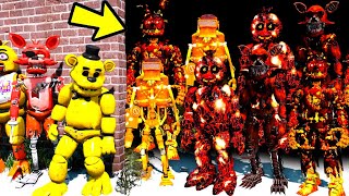 ANIMATRONICS MOVIE VS TODOS FIRE ANIMATRONICS ASSOMBRADOS  GTA V Five Nights at Freddys [upl. by Nnaecyoj]