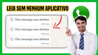 COMO RECUPERAR MENSAGENS APAGADAS DO WHATSAPP  Recuperação De Mensagens Apagadas Do Whatsapp [upl. by Ancel]