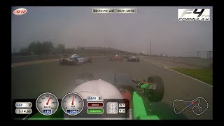 How to overtake 12 cars in 3 corners ADAC Formula 4  Sachsenring 2016 [upl. by Quintessa207]