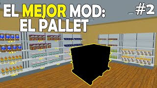 EL MEJOR MOD EL PALLET  Supermarket Simulator con MODS  Nenitoo 02 [upl. by Noizneb260]