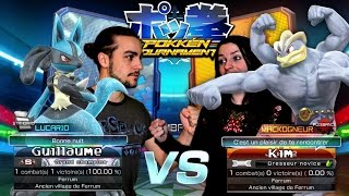 POKKEN TOURNAMENT FR WII U EPISODE 4 GAMEPLAY FRANCAIS  Guillaume Vs Kim [upl. by Humfried312]