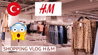 📣 SHOPPING VLOG HampM 💯 Super Promotion 😱 Nouvelle Collection hm shopping vlog turkey [upl. by Hogue]