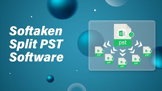 How to Split PST File by Year Size and Folder using Softaken Split PST Pro [upl. by Ainehta798]