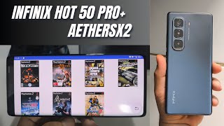 HELIO G100  INFINIX HOT 50 PRO  Test AetherSX2  Settingan [upl. by Quincey]