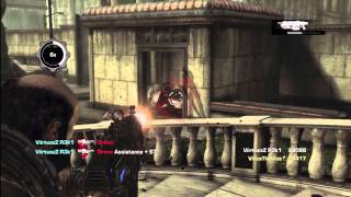 Acte 4 Playthrough Full HD FR lOmbre de Raam by Bebette DLC Gears Of War 3 [upl. by Edas]